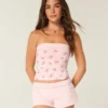 Mini-short en molleton