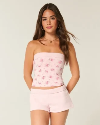 Mini-short en molleton