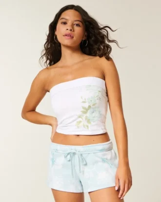 Mini-short en molleton