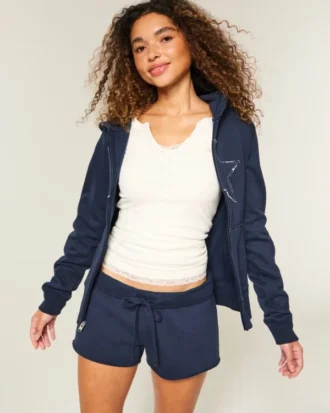 Mini-short en molleton