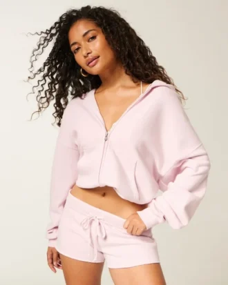 Mini-short en molleton