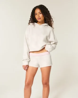 Mini short en molleton