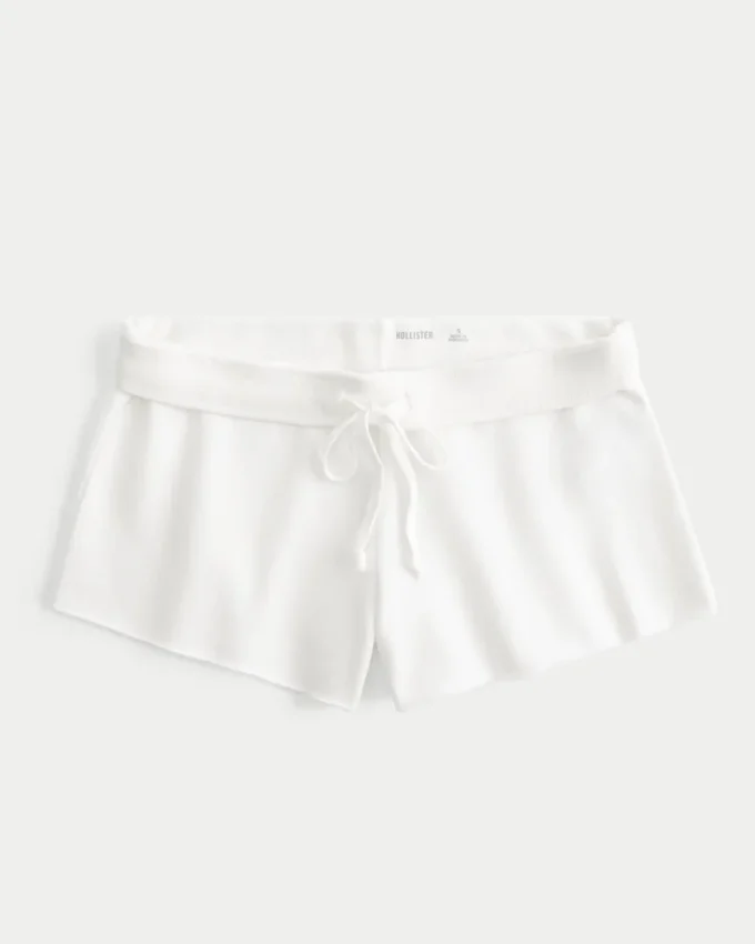 Mini-short en molleton Mini-short en molleton