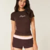 Mini-short en molleton
