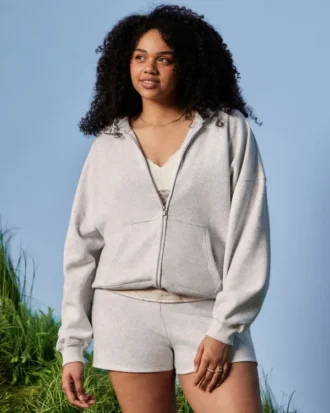 Mini-short en molleton
