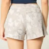 Mini-short en molleton camouflage Mini-short en molleton camouflage