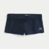 Mini-short en molleton à motif nœud
