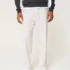 Pantalon ample en lin mélangé Pantalon ample en lin mélangé