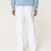 Pantalon ample en lin mélangé Pantalon ample en lin mélangé