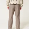 Pantalon ample en lin mélangé Pantalon ample en lin mélangé