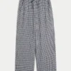 Pantalon ample en lin mélangé Pantalon ample en lin mélangé