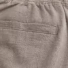Pantalon ample en lin mélangé Pantalon ample en lin mélangé
