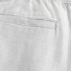 Pantalon ample en lin mélangé Pantalon ample en lin mélangé