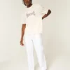 Pantalon ample en seersucker à enfiler Pantalon ample en seersucker à enfiler