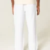 Pantalon ample en seersucker à enfiler Pantalon ample en seersucker à enfiler
