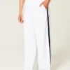 Pantalon ample à rayures