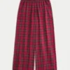 Pantalon baggy en flanelle Pantalon baggy en flanelle