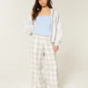 Pantalon baggy en flanelle Pantalon baggy en flanelle