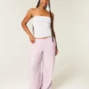 Pantalon baggy en flanelle Pantalon baggy en flanelle