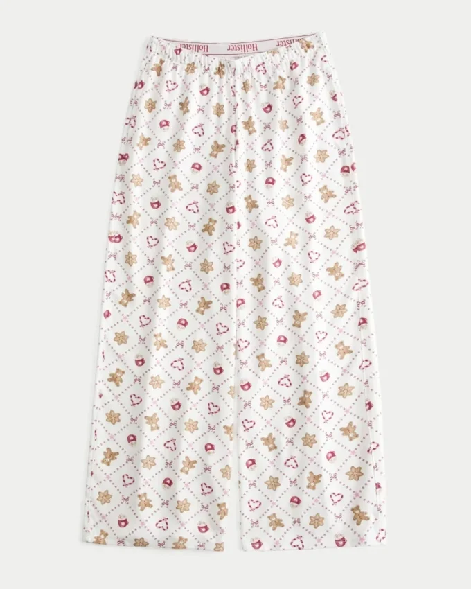 Pantalon baggy en flanelle Pantalon baggy en flanelle