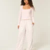 Pantalon baggy en flanelle Pantalon baggy en flanelle