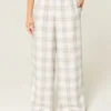 Pantalon baggy en flanelle Pantalon baggy en flanelle