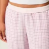 Pantalon baggy en flanelle Pantalon baggy en flanelle