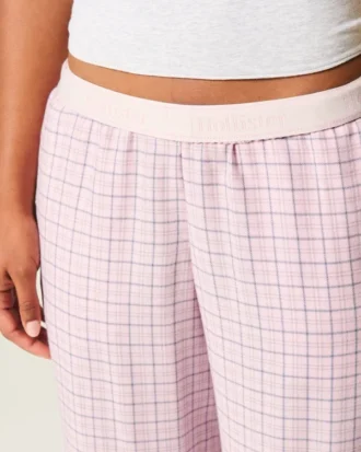 Pantalon baggy en flanelle Pantalon baggy en flanelle