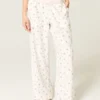 Pantalon baggy en flanelle Pantalon baggy en flanelle