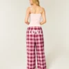 Pantalon baggy en flanelle Pantalon baggy en flanelle