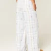 Pantalon baggy en flanelle Pantalon baggy en flanelle