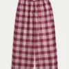 Pantalon baggy en flanelle Pantalon baggy en flanelle