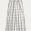 Pantalon baggy en flanelle Pantalon baggy en flanelle