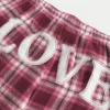 Pantalon baggy en flanelle Pantalon baggy en flanelle