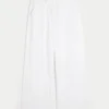 Pantalon baggy en seersucker à enfiler Pantalon baggy en seersucker à enfiler