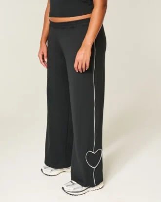 Pantalon baggy Gilly Hicks Active Recharge à bords en cœur