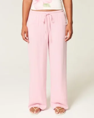 Pantalon baggy taille basse à enfiler