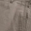 Pantalon baggy taille élastique en lin mélangé Pantalon baggy taille élastique en lin mélangé