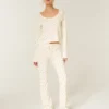 Pantalon bootcut gaufré Always Cozy de Gilly Hicks
