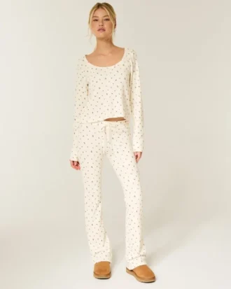 Pantalon bootcut gaufré Always Cozy de Gilly Hicks Pantalon bootcut gaufré Always Cozy de Gilly Hicks