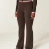 Pantalon bootcut à revers en tricot Gilly Hicks Pantalon bootcut à revers en tricot Gilly Hicks
