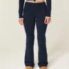 Pantalon bootcut à revers en tricot Gilly Hicks Pantalon bootcut à revers en tricot Gilly Hicks