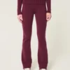 Pantalon bootcut à taille repliable en tricot douillet Gilly Hicks Pantalon bootcut à taille repliable en tricot douillet Gilly Hicks