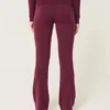 Pantalon bootcut à taille repliable en tricot douillet Gilly Hicks Pantalon bootcut à taille repliable en tricot douillet Gilly Hicks