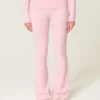 Pantalon bootcut à taille repliée en maille tricotée Gilly Hicks Pantalon bootcut à taille repliée en maille tricotée Gilly Hicks