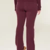 Pantalon bootcut à taille repliée en maille tricotée Gilly Hicks Pantalon bootcut à taille repliée en maille tricotée Gilly Hicks