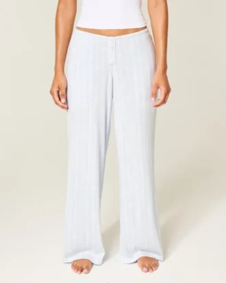 Pantalon boxer large à mailles ajourées Always Cozy