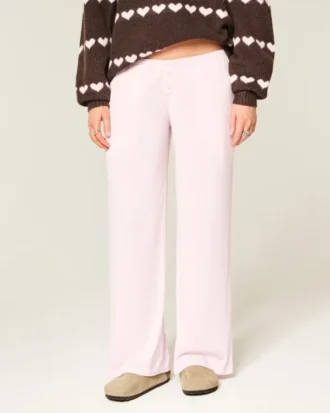 Pantalon boxer large à mailles ajourées Always Cozy