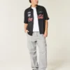 Pantalon cargo ample à enfiler Pantalon cargo ample à enfiler