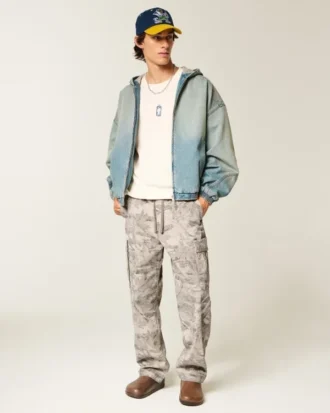 Pantalon cargo baggy